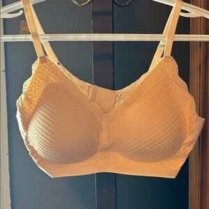 Elegant Cream Lace Bra